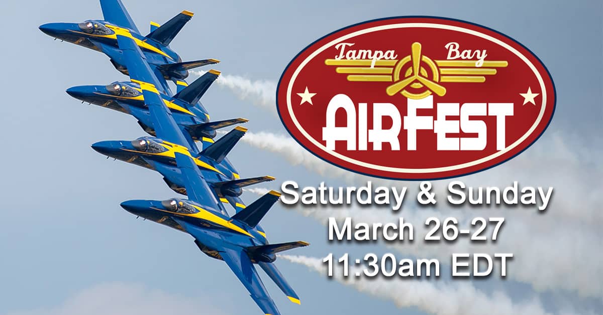 2022 Tampa Bay AirFest Livestream Broadcast Coverage LiveAirshowTV