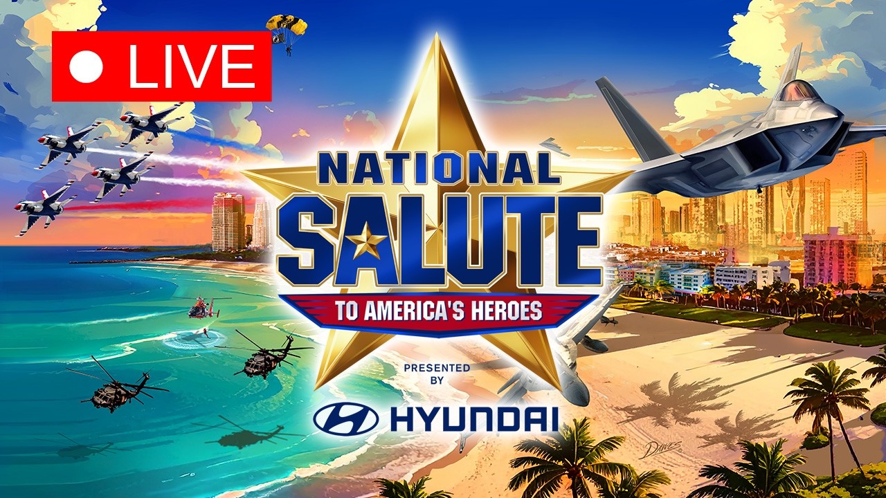Watch the Hyundai Air & Sea Show Live on YouTube