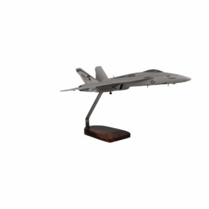Boeing F/A-18E Super Hornet Large Mahogany Model