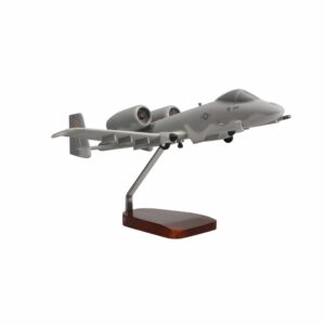 Fairchild Republic A-10A Thunderbolt II Warthog Large Mahogany Model