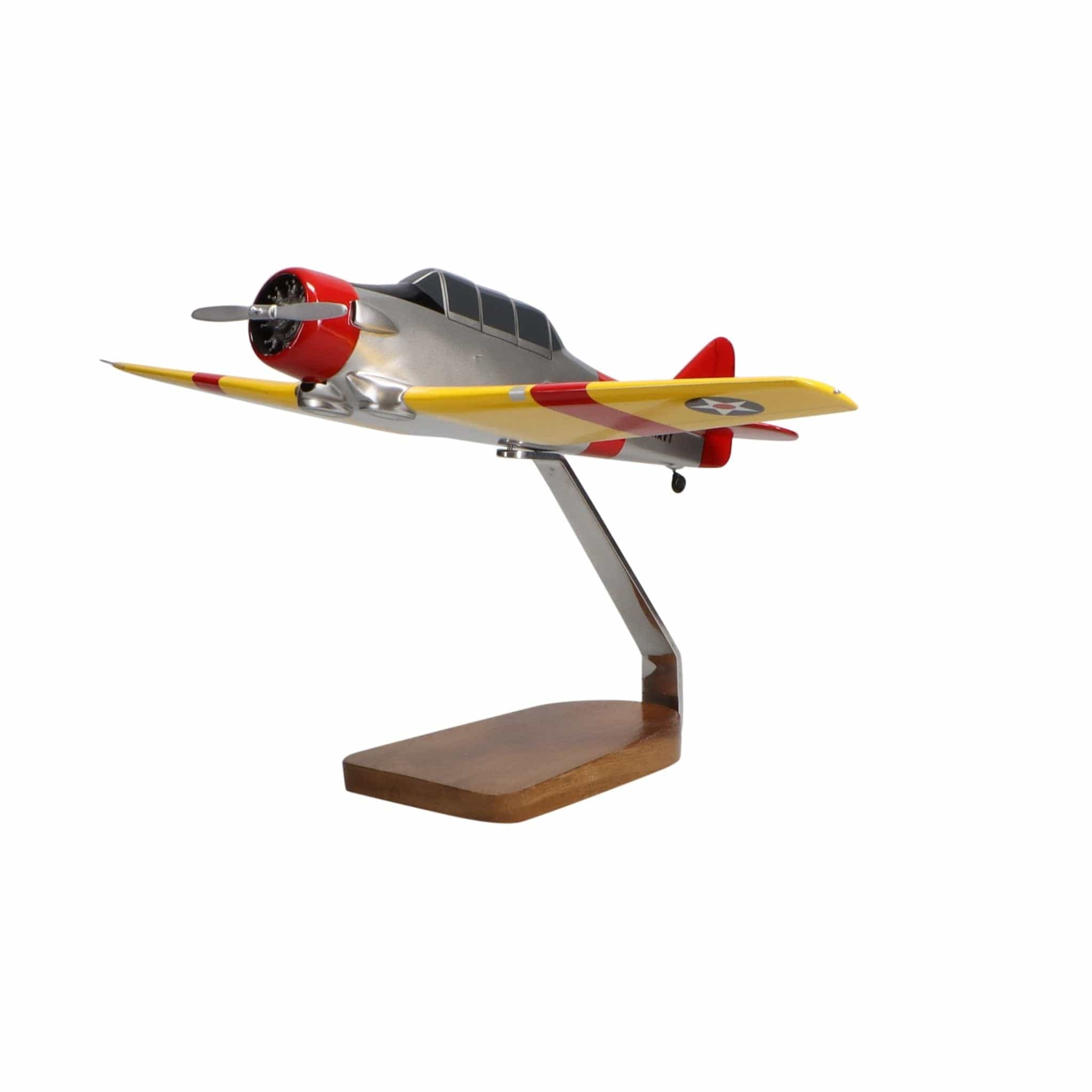 North American SNJ Texan Large Mahogany Model