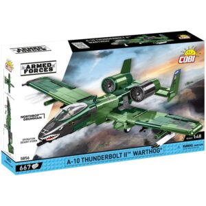 Cobi Blocks A-10 Warthog Military 667pc Creative Building Block Set
