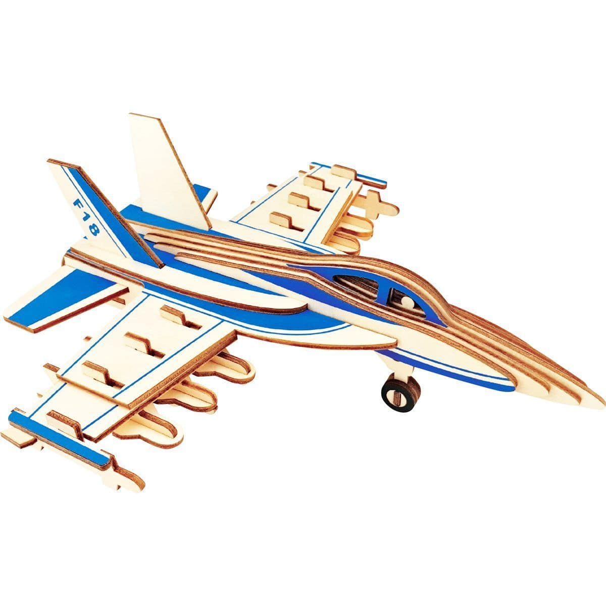 Pilot Toys Premium F/A-18 Hornet 3D Puzzle: STEM Aviation Adventure