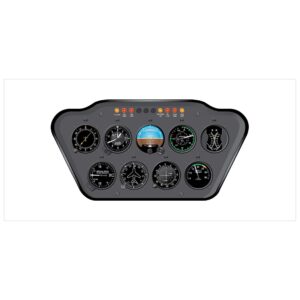 Robinson Helicopter 18" x 36" Cockpit Posters for Pilot Training