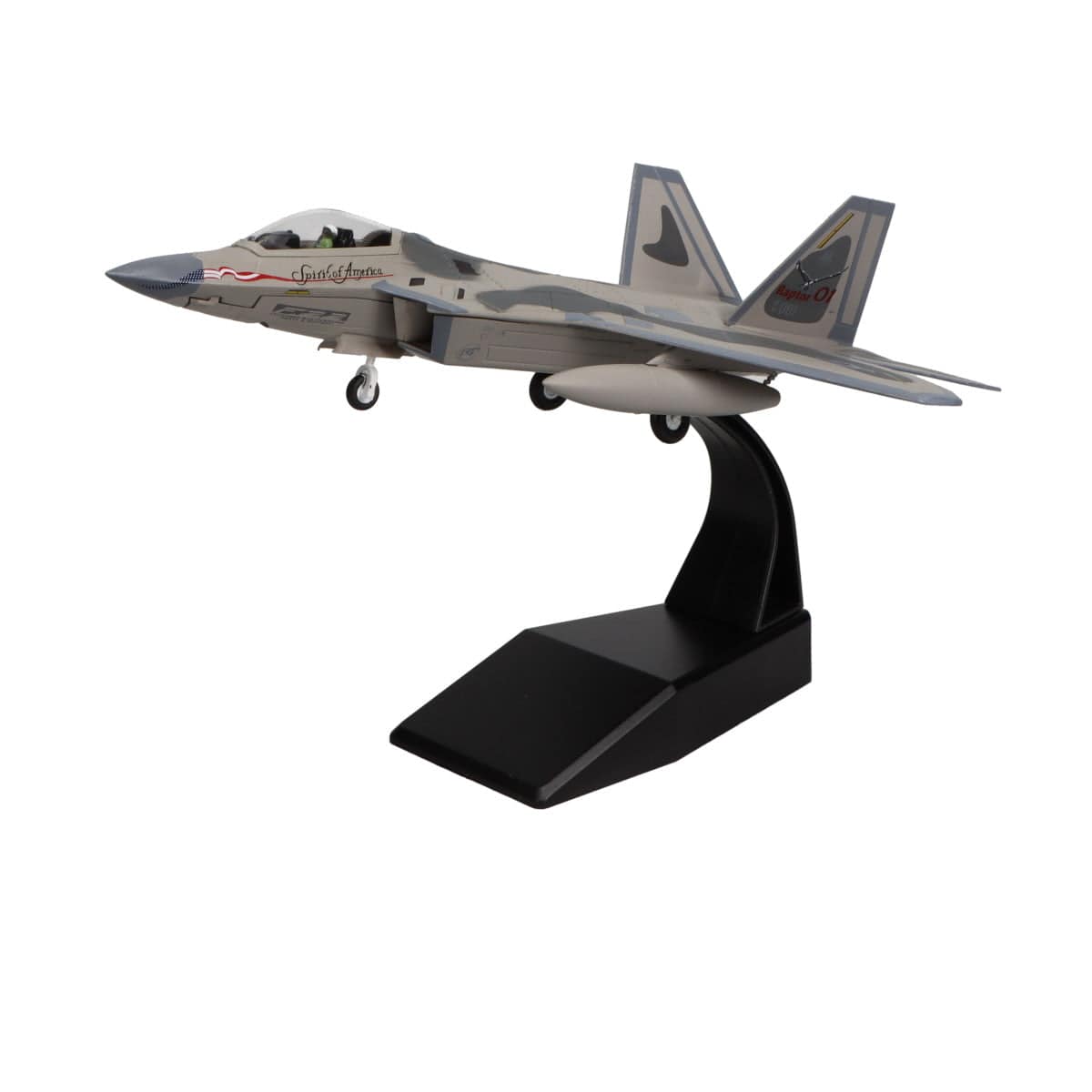 Lockheed Martin F-22 Raptor 1/100 Diecast Aircraft Model