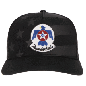 Official U.S. Air Force Thunderbirds Black Stealth Trucker Hat