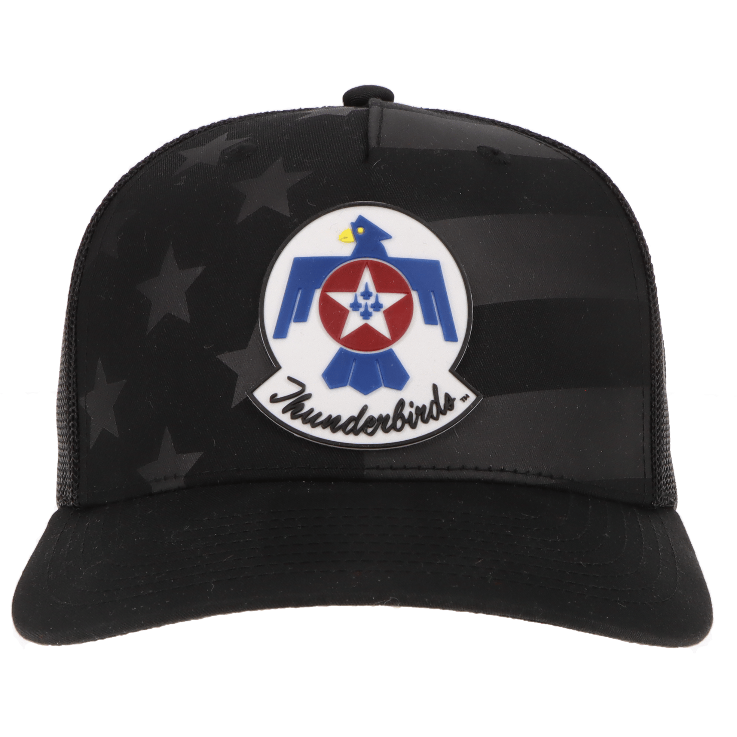 Official U.S. Air Force Thunderbirds Black Stealth Trucker Hat