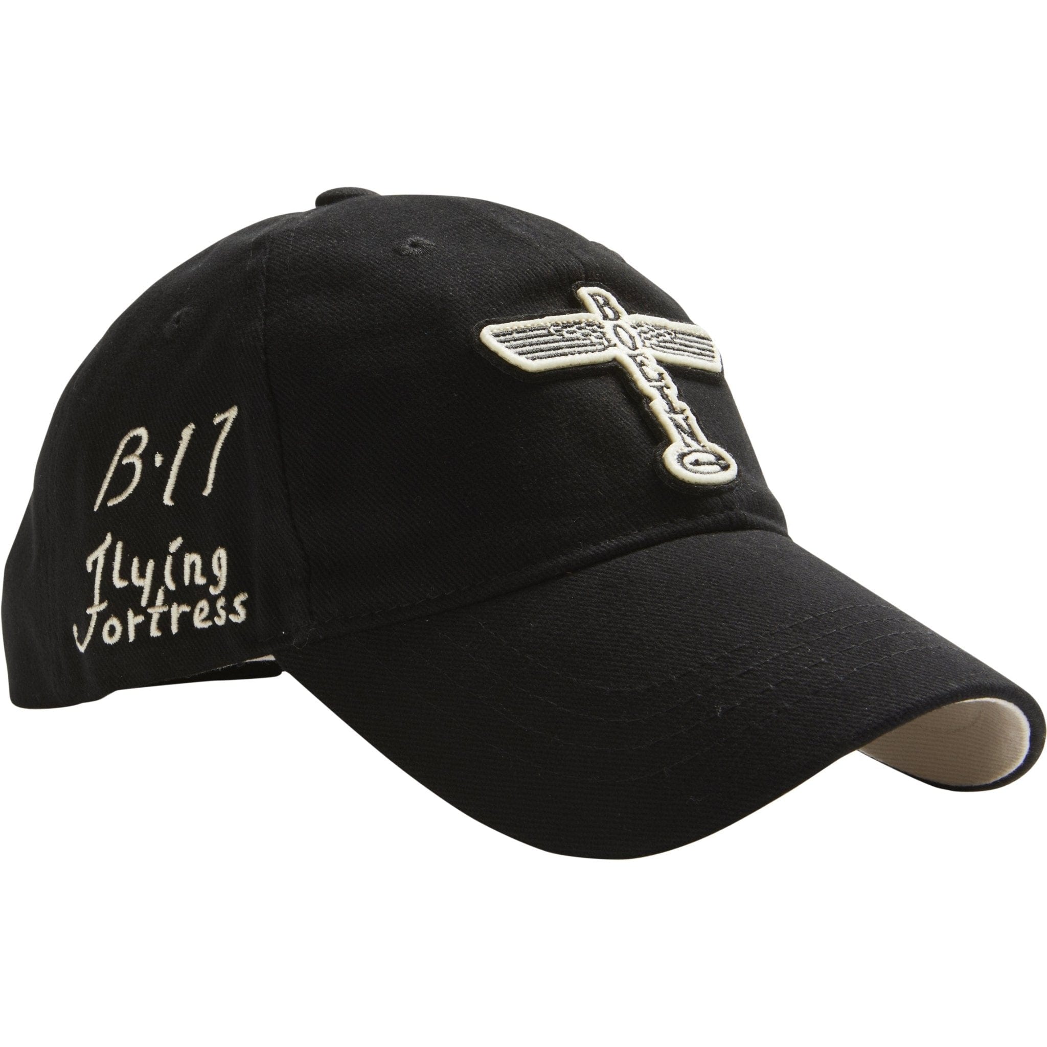 Red Canoe B-17 Flying Fortress Ball Cap Black