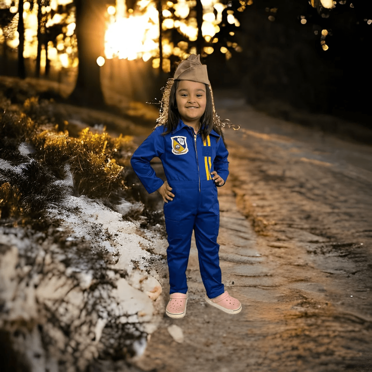Blue Angels Kids Pilot Suit & Cap by Trooper Clothing
