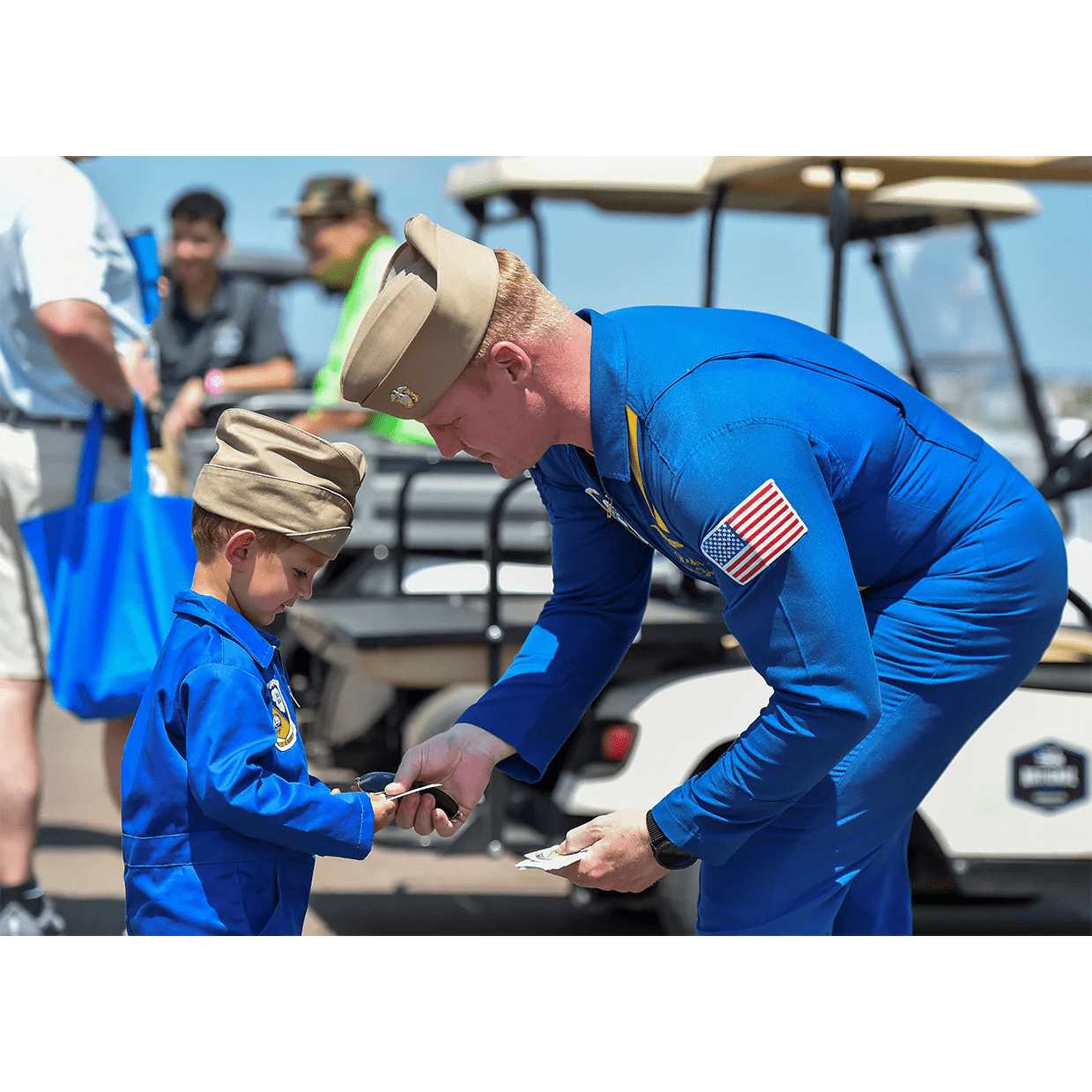 Blue Angels Kids Pilot Suit & Cap by Trooper Clothing
