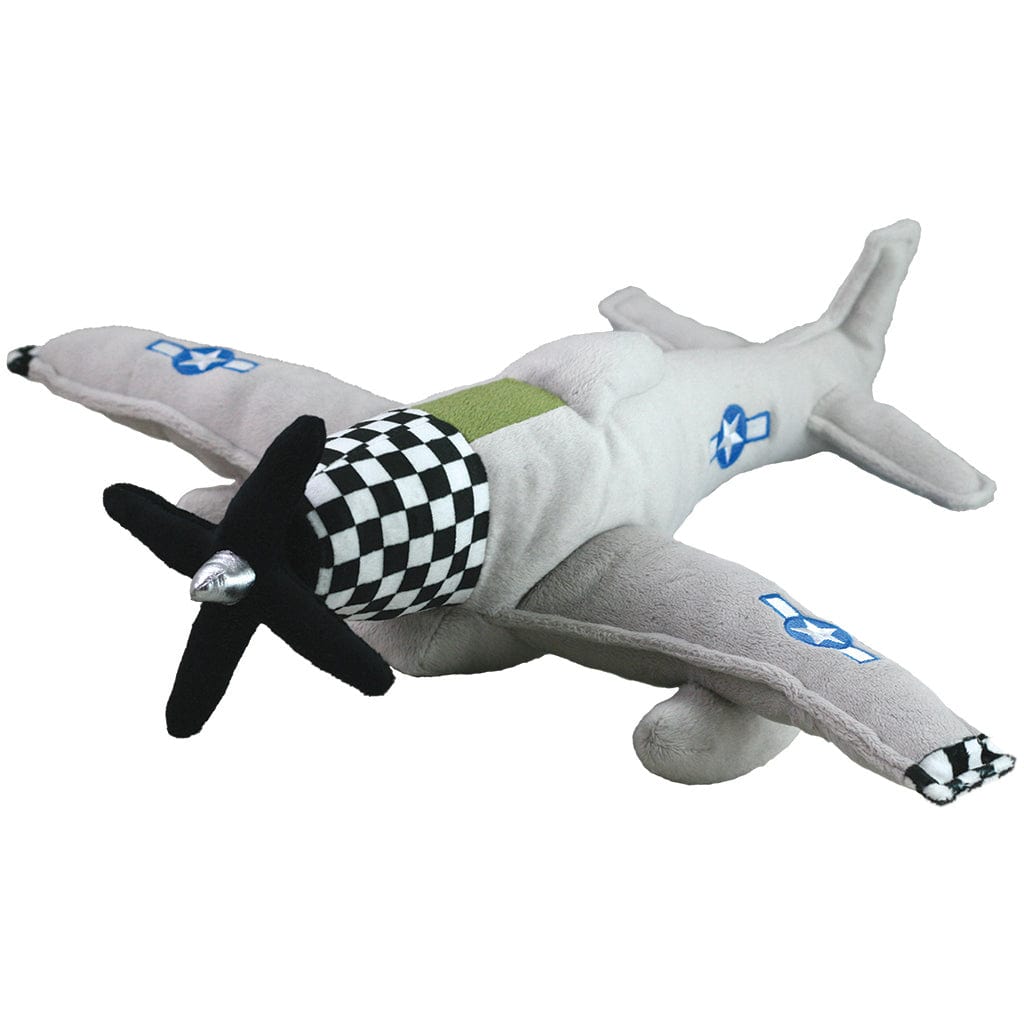 Wow Toyz P-51 Mustang Cuddle Zoo Plush Plane