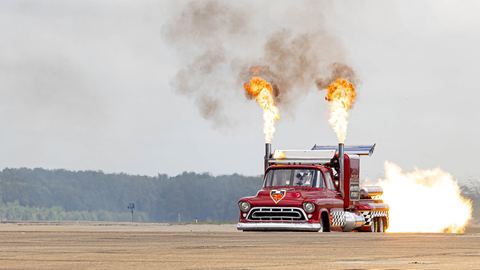 Smoke N Thunder Jet Truck