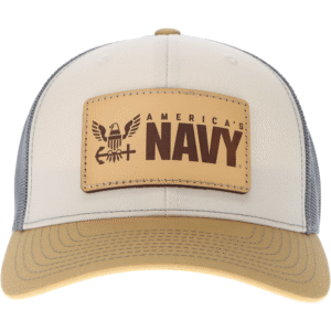 U.S. Navy "America's Navy" Richardson 112 Signature Trucker Hat - Natural