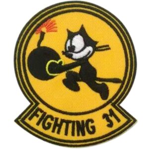 Tomcatters VF-31 Heritage Iron-On Patch by Aeroplane Apparel Co.