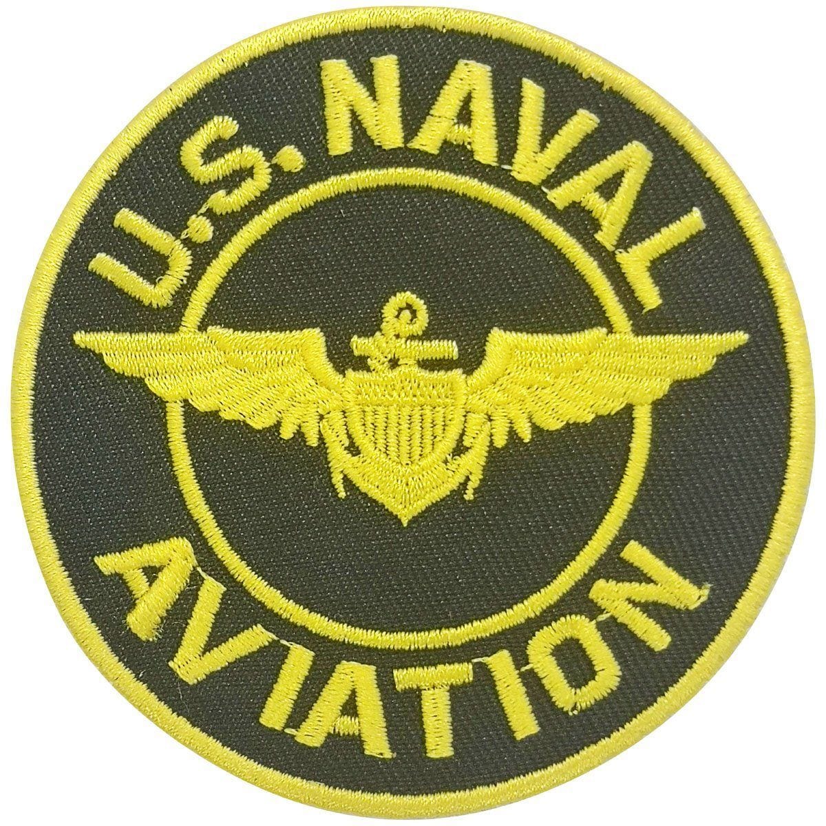 U.S. Naval Aviation Iron-On Patch by Aeroplane Apparel Co.